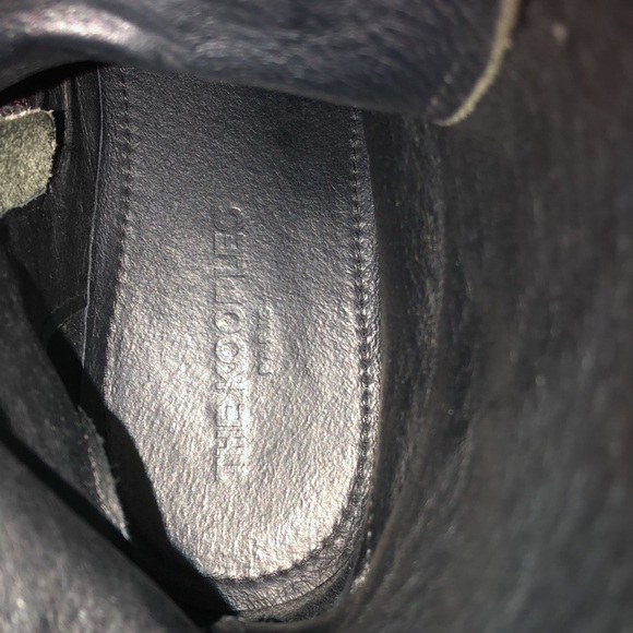 Used The Kooples Burgandy Side Zip Boots Size 9.5 Ladies 8.5 Men’s 41EU - Picture 14 of 15